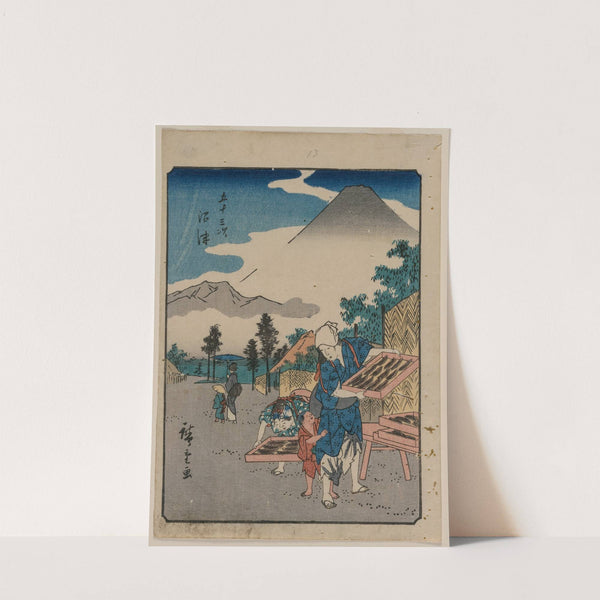 The Fifty-Three Stations of the Tokaido: Numazu (c. 1850) by Andō Hiroshige