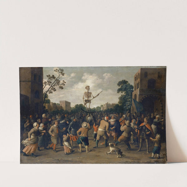 The Fight Against Death by Joost Cornelisz Droochsloot