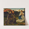 The fight; St George kills the dragon VI by Sir Edward Coley Burne-Jones