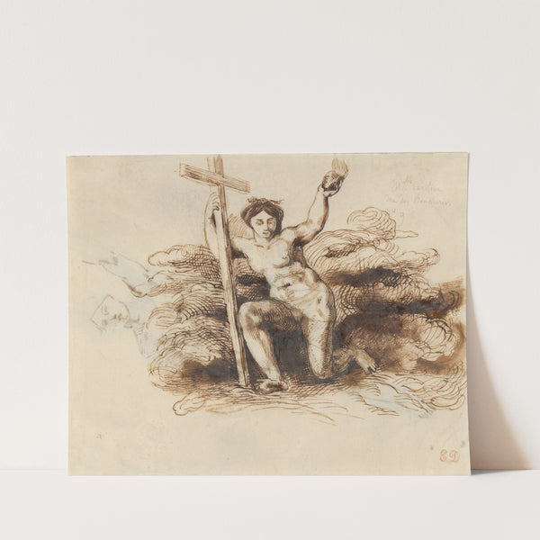 The Figure of Religion (1820–21) by Eugène Delacroix