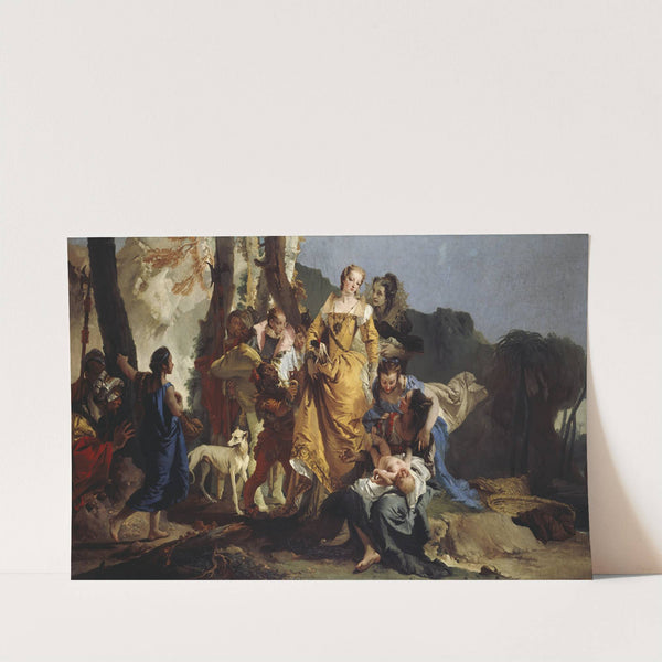 The Finding Of Moses by Giovanni Battista Tiepolo