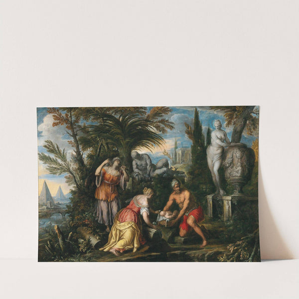 The Finding of Moses by Pauwels Franck