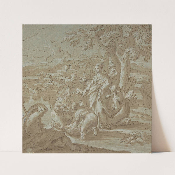 The Finding of Moses by Luigi Garzi