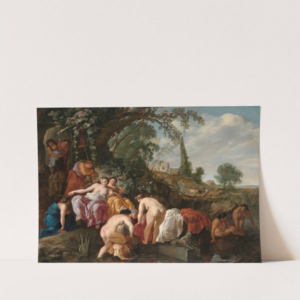 The Finding of Moses by Moyses van Uyttenbroek