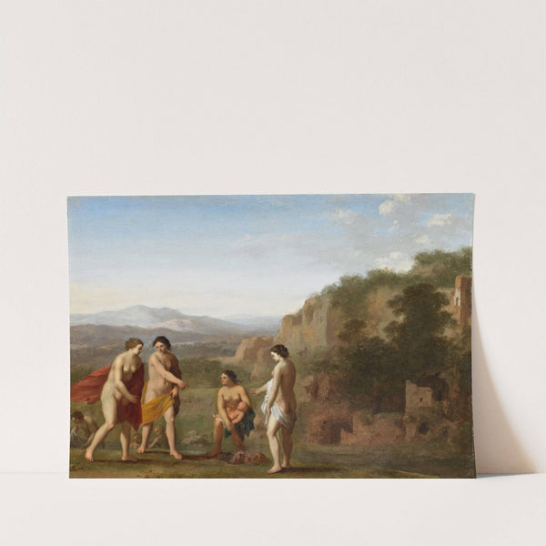 The Finding of Moses (Mid 17th century) by Cornelis Van Poelenburch