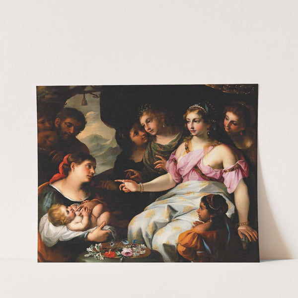 The Finding Of Moses by Elisabetta Sirani