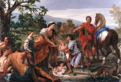 The finding of Romulus and Remus (between 1680 and 1692)
