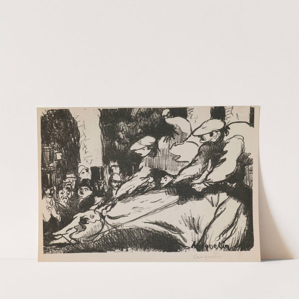 The Finish (1894) by Louis Anquetin