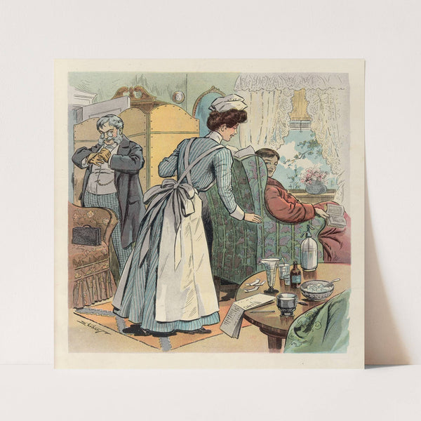 Komische Käuze Pl.12 (1909) by Elisabeth Schellbach