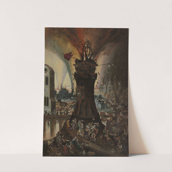 The Fire of Troy by Pieter Schoubroeck