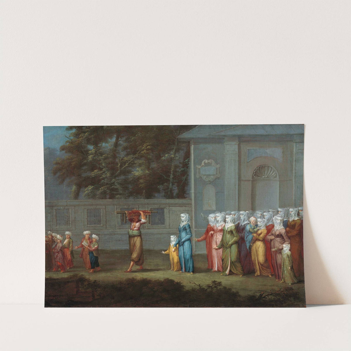 The First Day of School by Jean Baptiste Vanmour