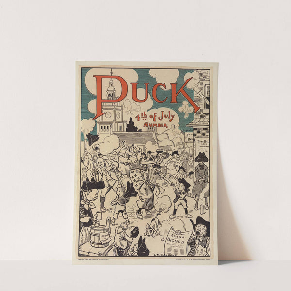 The first fourth (1909) by Louis Glackens