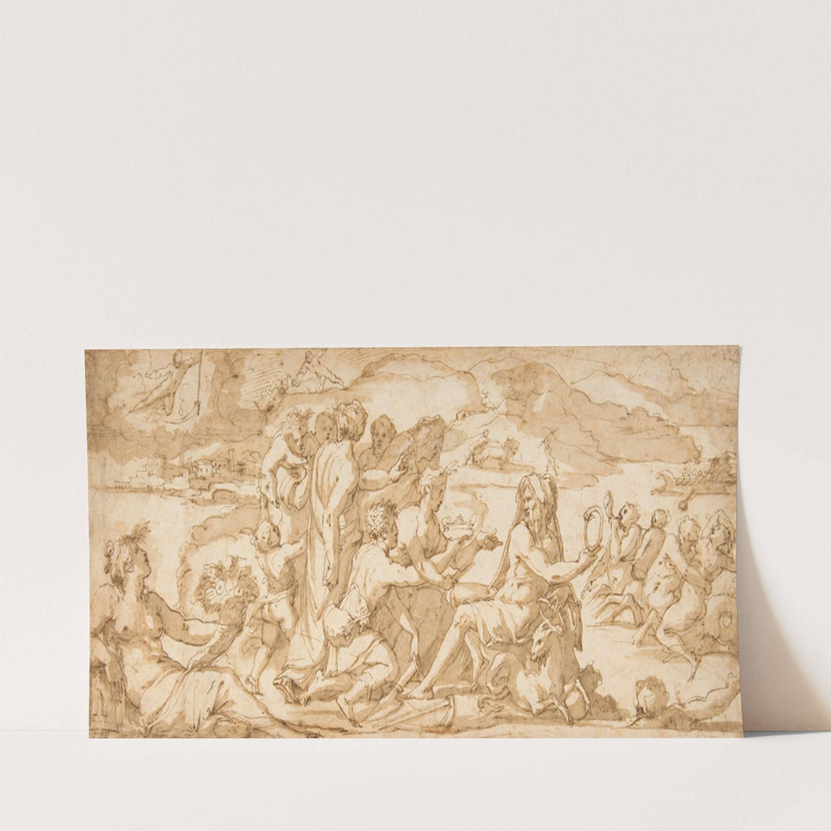 The First Fruits of the Earth Offered to Saturn (1555–56) by Giorgio Vasari