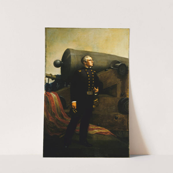 The First Gun at Fort Sumter (Major Robert Anderson) by Alban Jasper Conant