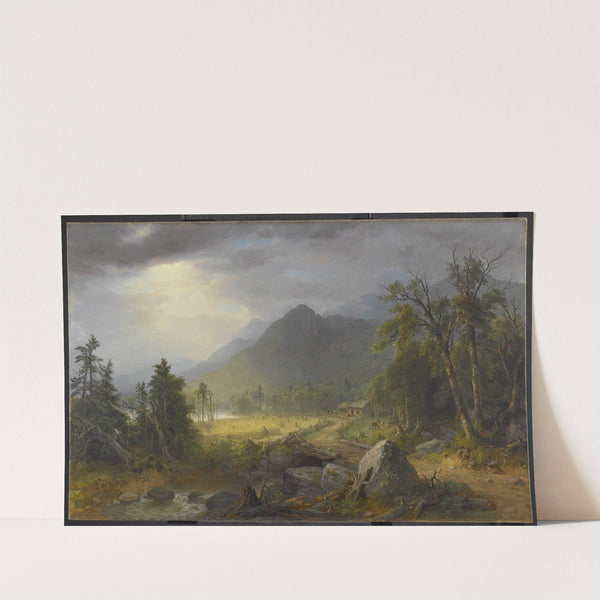 The First Harvest in the Wilderness by Asher Brown Durand