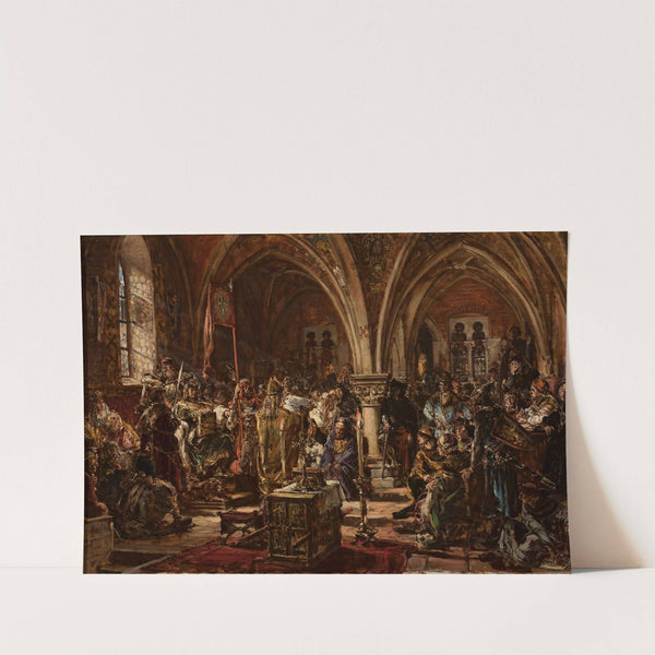 The First Parliament in Łęczyca, from the series “History of Civilization in Poland” (1888) by Jan Matejko