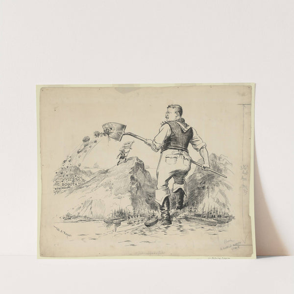 The first spadeful by William Allen Rogers