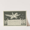 The first steeplechase.–Diana wins on Pegasus (1907) by Alanson Burton Walker