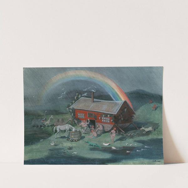 The First Tavern by Ivar Arosenius