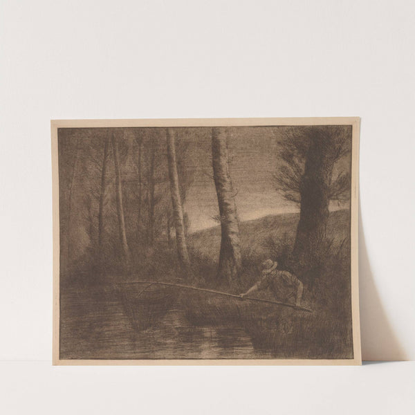 The Fish in the Hoop Net (c. 1857–1911) by Alphonse Legros