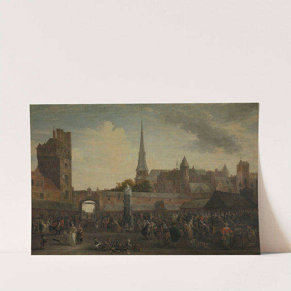 The Fish Market of Antwerp by Hendrik van Minderhout