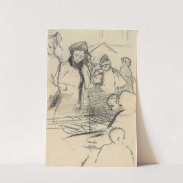 The Fish Stall by Samuel John Peploe