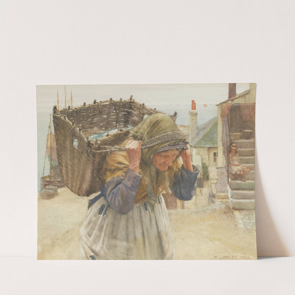 The fish wife by Walter Langley