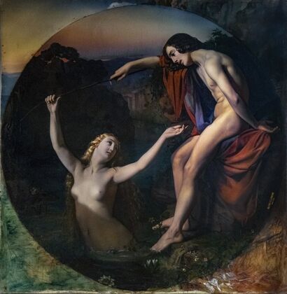 The fisherman and the nymph (1837)
