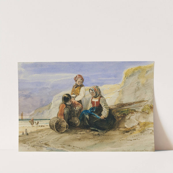 The Fisherman's Children by Camille-Joseph-Etienne Roqueplan