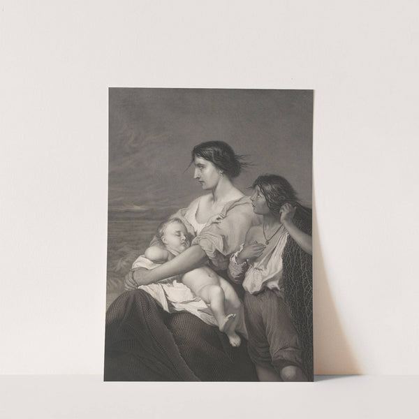 The Fisherman’s Family by Louis Falmagne