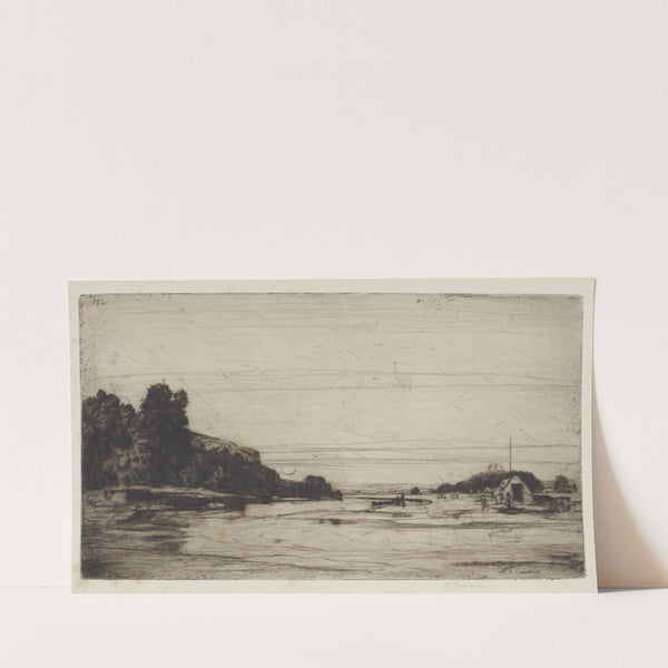 The fisher’s hut (1910) by David Young Cameron