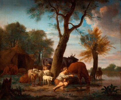 The fishing herdsman