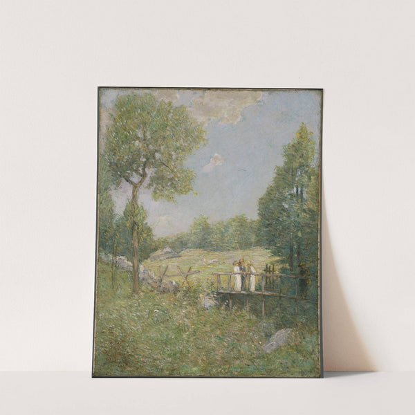 The Fishing Party by Julian Alden Weir