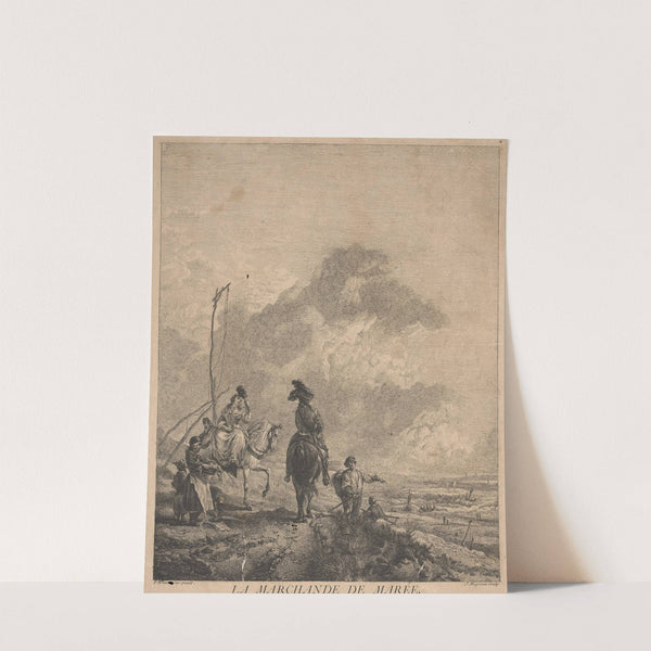 The fishmonger by Philips Wouwerman