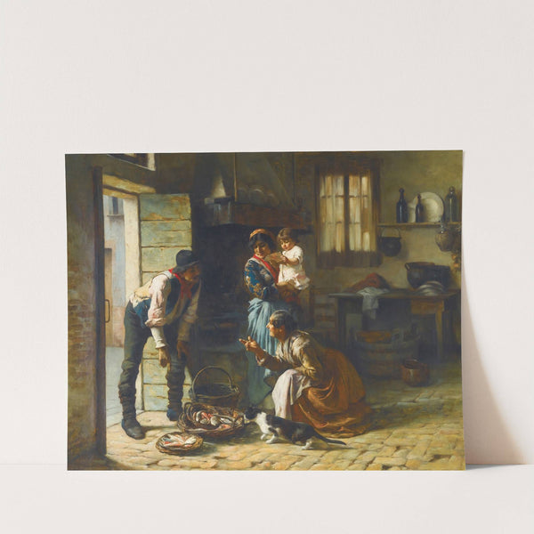 The Fishseller by Giuseppe Barison