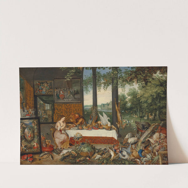 The Five Senses; Taste by Jan Brueghel the Younger