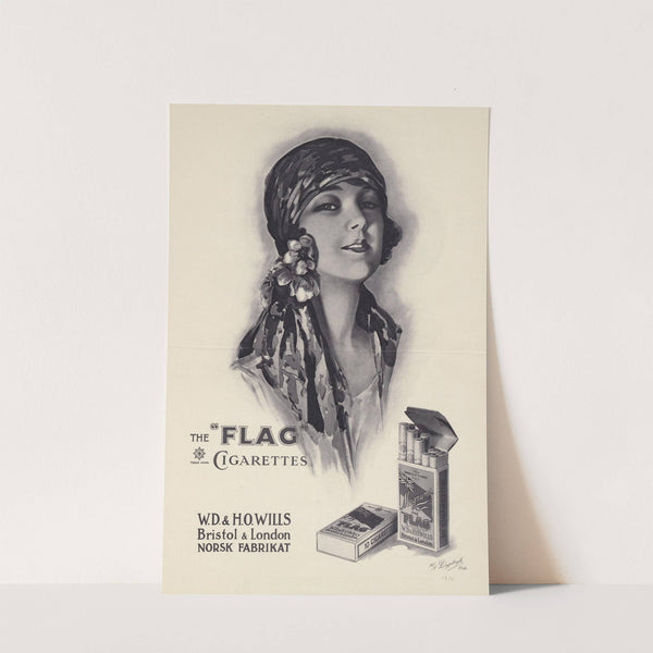 The Flag cigarettes (1926) by AS Dyptryk