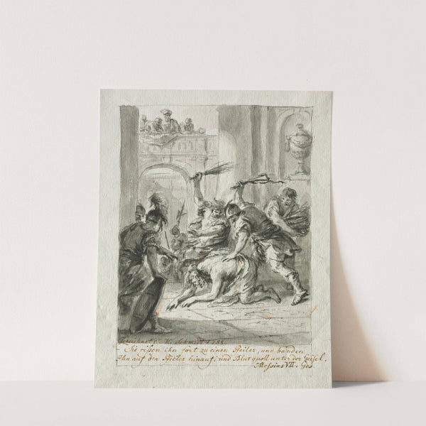 The Flagellation (1788) by Martin Johann Schmidt