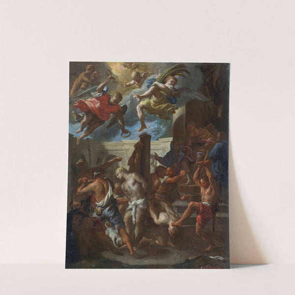 The Flagellation Of Christ by Roman School