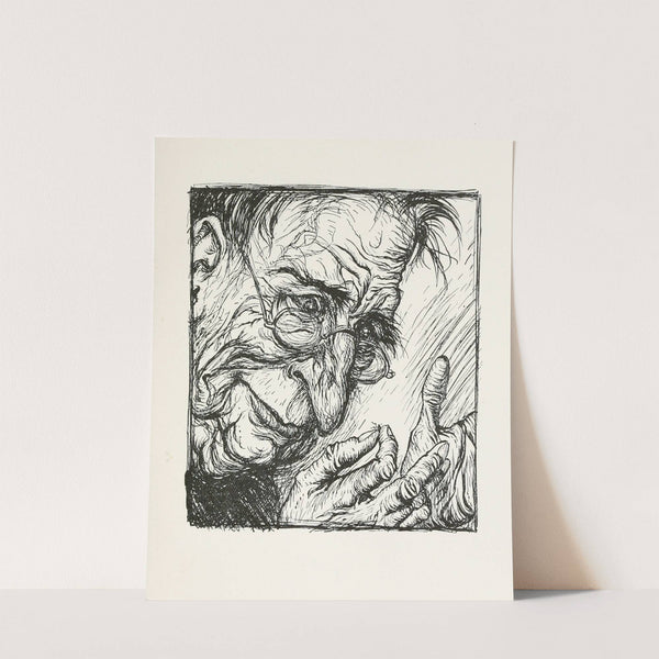 The Flea and the Man (1912) by Arthur Rackham