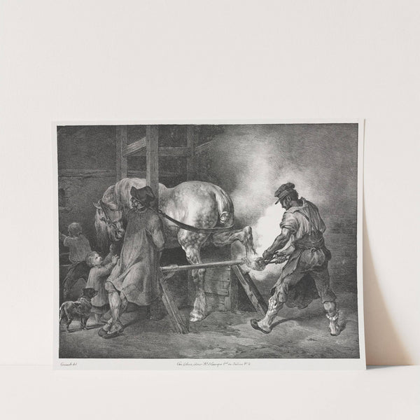 The Flemish Blacksmith (1822) by Théodore Géricault