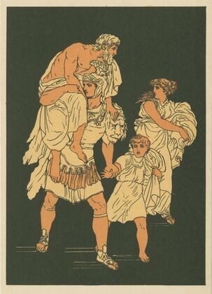 The flight from Troy (1878)
