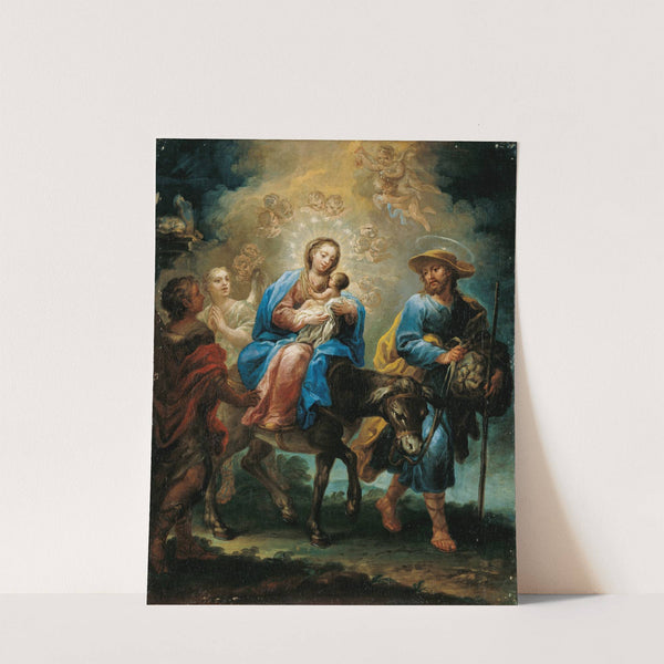 The Flight into Egypt by Jerónimo Ezquerra