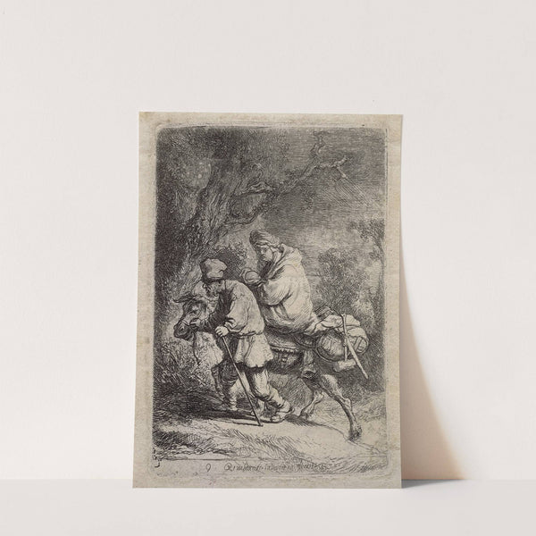 The Flight into Egypt by Rembrandt van Rijn