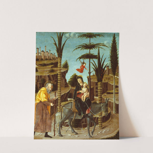 The Flight into Egypt by Bernardino Butinone