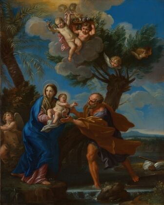 The Flight into Egypt (ca. 1664)
