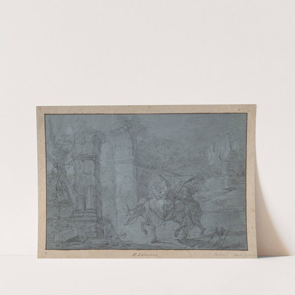 The Flight into Egypt (early 18th century) by François Lemoyne