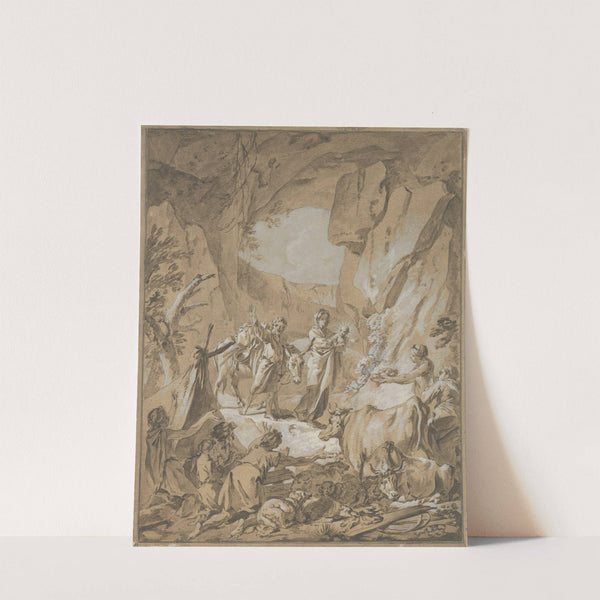 The Flight into Egypt by Jean Baptiste Marie Pierre