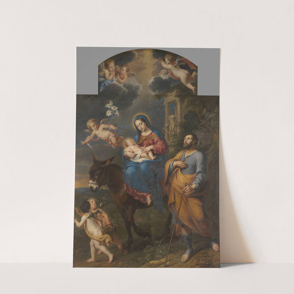 The Flight into Egypt (1652) by Marc Antonio Garibaldi
