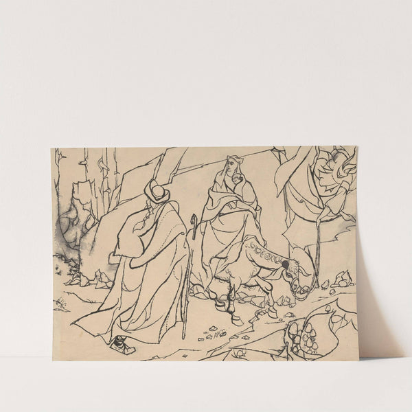 The Flight into Egypt by Ján Novák